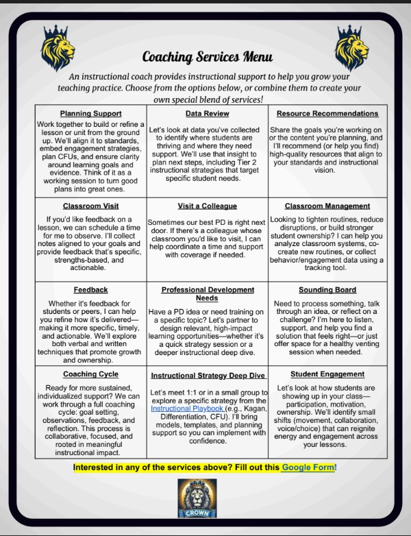 Instructional Coaching