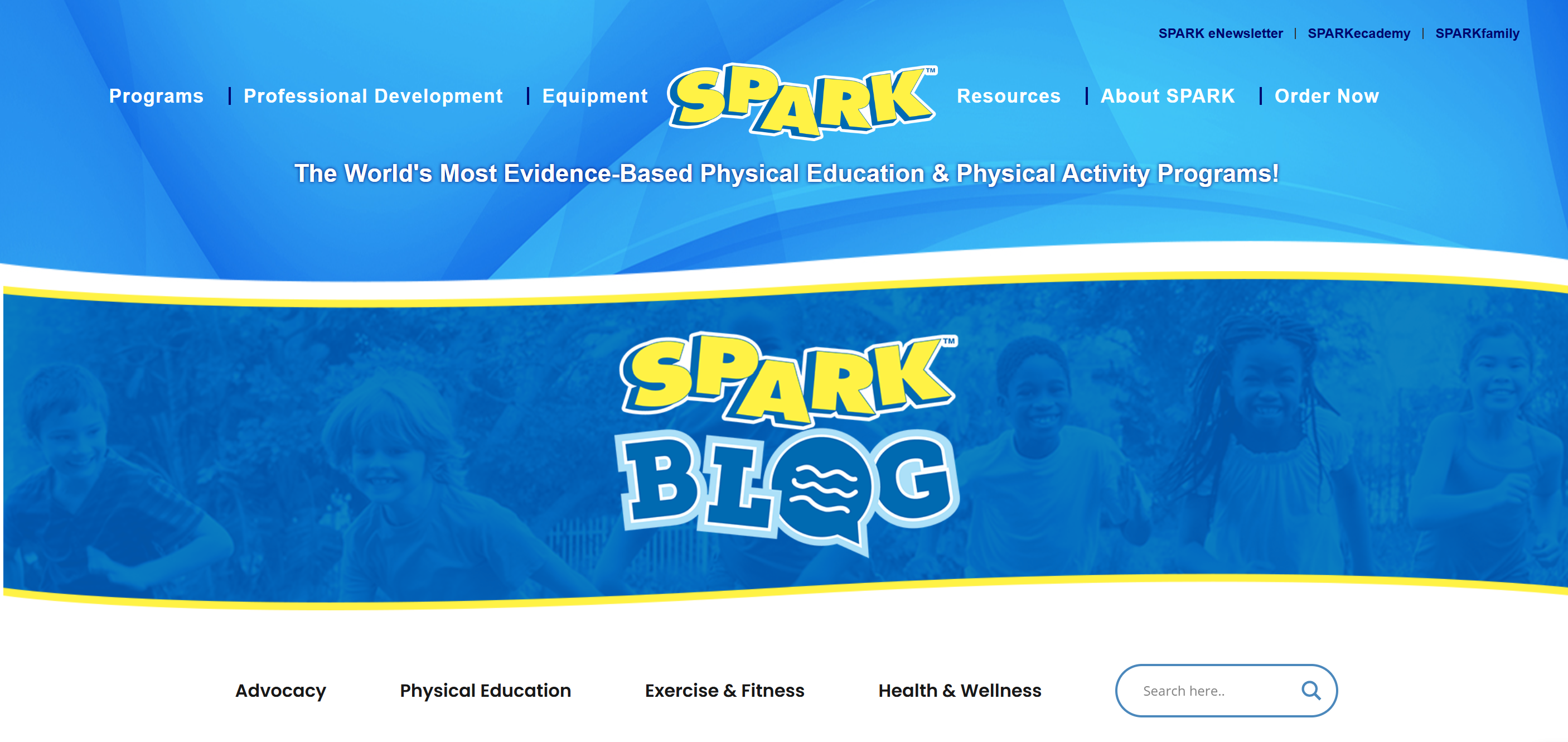 SPARK P.E. Blog